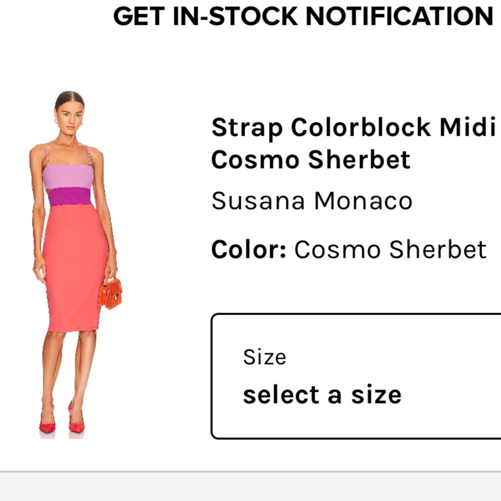 COPY - Susana Monaco size Large in color cosmic sherbet. Wore this when I was p…